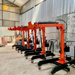 Minigrúa Hidráulica de Piso de 800 kg de Capacidad, Rotación de 360° para Mover Cajas de Madera y Carga - Product Image 3