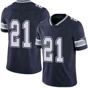 Maillot de football américain personnalisé, maillot de football par sublimation, maillot de sport à rayures personnalisé pour homme, séchage rapide, maillot de football vintage - Product Image 3