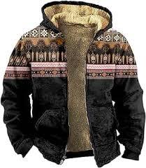 Oversize Crocheted <b>Jacket</b> 100% Cotton Digital Printing Custom Men's 350G <b>Fleece</b> <b>Lined</b> Hoodies for Autumn & Winter Solid Color - Product Image 2