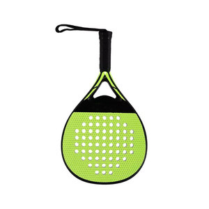 Meilleures ventes en ligne de nouvelles raquettes de padel à prise ferme, couleur unie, logo d'entreprise personnalisé imprimé sur la raquette de padel - Product Image 6