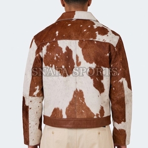 Unique Style Men Fashion Design New Arrival <b>Leather</b> <b>Jacket</b> For Men Easy To Wear Men Hair on <b>Leather</b> <b>Jackets</b> - Product Image 4
