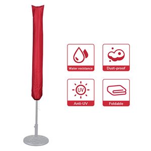 Borsa di copertura in poliestere rosso per ombrelli da Patio da 13 piedi perfetta! - Product Image 5