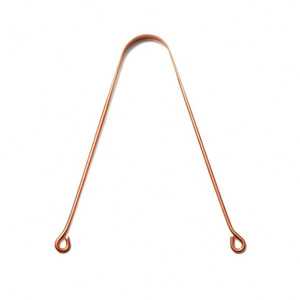 ที่ขูดลิ้นทองแดง เครื่องมือดูแลช่องปากสำหรับสุขอนามัยและลมหายใจสดชื่น - Product Image 1