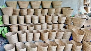 ตะกร้าหวายและหวายจากเวียดนามตะกร้าไม้ไผ่สำหรับบ้าน - Product Image 4