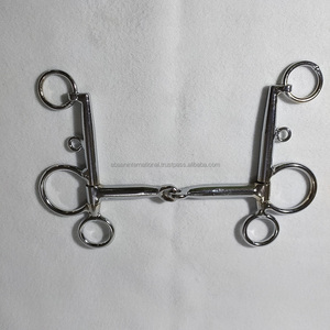 Broca de caballo de acero inoxidable, doble anillo, alta calidad, sólida, fabricante en la India - Product Image 6