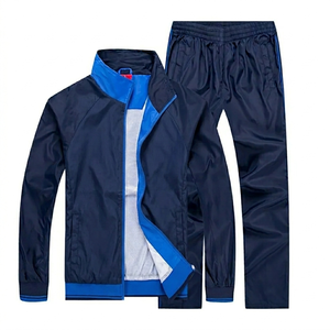 Conjunto Deportivo Informal Unisex, Transpirable y Ligero, de Verano, 2 Piezas, Chaqueta y Pantalón, Tallas L-5XL - Product Image 1