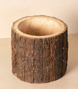 Macetas de Madera Decorativas para Jardín y Hogar, Macetas Rústicas para Interiores, Macetas de Madera Más Vendidas - Product Image 1