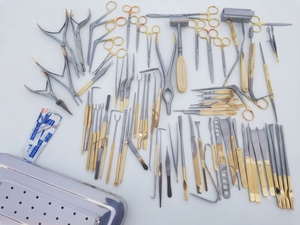 Ensemble d'instruments de rhinoplastie Farhan Co Major, 10 pièces, acier inoxydable, réutilisables, stérilisables, instruments de chirurgie plastique du nez, CE ISO - Product Image 1