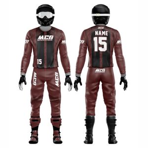 New Vintage Design Digital Print Washed <b>Plus</b> <b>Size</b> MX Racing Jersey Pants High Quality Nylon Polyester Fabric Unisex Motocross - Product Image 1