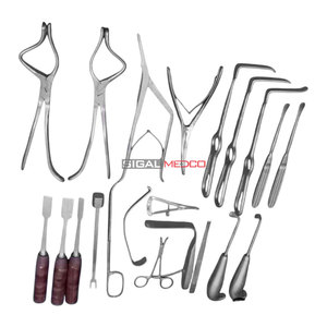 Juego de Instrumentos Quirúrgicos Maxilofaciales Manuales de Primera Calidad, Kit de Herramientas de Cirugía Plástica Profesional de Alta Calidad, Acero Inoxidable - Product Image 6