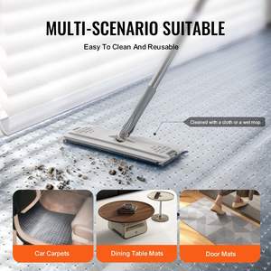 Tapis de protection en PVC pour animaux de compagnie, anti-rayures, anti-dérapant pour porte, facile à couper, protection contre les rayures - Product Image 6