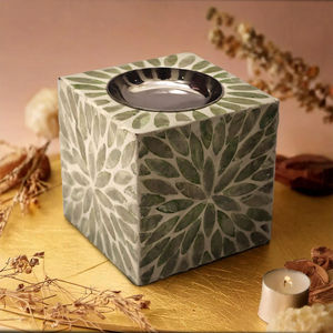 Luxury Mother of Pearl <b>Bakhoor</b> Incense Burner Set Mabkhara <b>Oud</b> Charcoal Burner with Storage Box Decorative Tray - Product Image 5