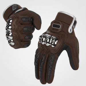 Gants de moto robustes avec protection contre les chocs, respirants, anti-transpiration, pour les motards longue distance - Product Image 4