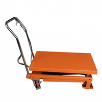 Plateforme élévatrice à ciseaux, hauteur maximale 4,4 m, cadre métallique pliable, 4 roues, utilisation en atelier de réparation de machines