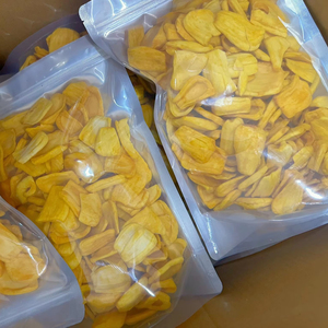 Tranches de Jackfruit Séchées du Vietnam, Ingrédient de Snack aux Fruits Tropicaux pour la Pâtisserie et la Vente au Détail, Pack Économique 500g - Product Image 1