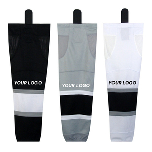 Chaussettes de hockey sur glace en coton de haute qualité, respirantes, extensibles, hauteur genou, écologiques, pour uniforme d'équipe professionnel, entraînement, vente en gros - Product Image 5