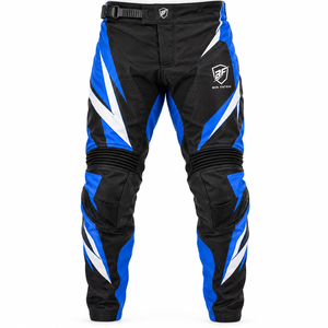 กางเกงมอเตอร์ครอส MX แบบสั่งทำพิเศษ กางเกงสำหรับแข่งออฟโรด ผ้าโพลีเอสเตอร์ทนทาน เย็บเสริมความแข็งแรง กระชับยืดหยุ่น เหมาะสำหรับกีฬามอเตอร์ไซค์ - Product Image 1
