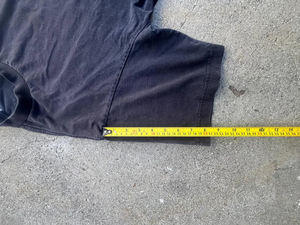 T-shirt pour homme en coton épais de qualité supérieure, sur mesure, respirant, style streetwear, avec finition délavée à l'acide et couture simple - Product Image 3