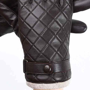 Gants en cuir de haute qualité, gants en cuir souple de qualité supérieure, confortables, durables, décontractés, respirants, écologiques, pour toutes les saisons - Product Image 6