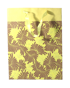 Custom Printed With Your Own Logo Kraft Paper Bag Bread Packaging With Handle Take Away Bags For Fast Food - Product Image 1