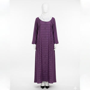 Kaftan Abaya Longue Droite en Chiffon pour Femme, Modeste, Style Vintage, Écologique, 100% Soie Naturelle, Personnalisable, Vente en Gros, pour Adultes - Collection 2026 - Product Image 2