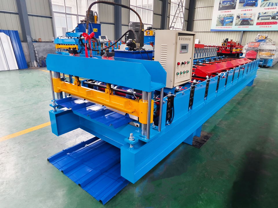 Panel Machines Widely Used Roof and Wall Cladding Sheets R Panel Forming Machine PBR ...