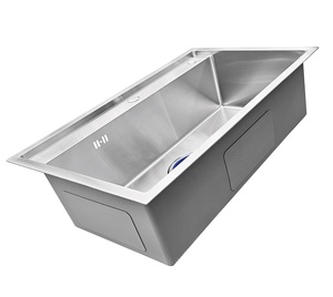 อ่างล้างจานสแตนเลสแบบชามเดียวของ7850 EM 304โมเดิร์นดีไซน์โมเดิร์นงานแฮนด์เมดรับประกัน3ปีจากโรงงานเวียดนาม - Product Image 2