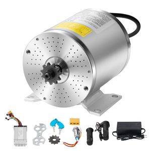 Kit de Motor Eléctrico sin Escobillas de 500W, 36V, 3000rpm, Controlador de Velocidad, Kit de Empuñadura de Acelerador Mejorado para Go Karts y Bicicletas Eléctricas - Product Image 1