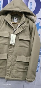 Indian Supplier Stylish Khaki <b>Jacket</b> <b>Mens</b> Casual Style <b>Utility</b> <b>Jacket</b> for Outdoor Activities Use Available For Sale - Product Image 5