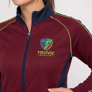 <b>Women</b> Zipper Tracksuit High Quality XL Size Breathable Fleece Tracksuit Set Embroidered Logo Printed Hoodie <b>Sweatpants</b> for - Product Image 6