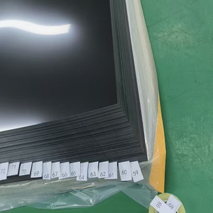 Hoja de tablero de PVC rígido negro mate de alto brillo de plástico de 1220x2440mm para álbum de fotos - Product Image 5