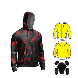 Sudadera con Capucha de Motocross de Poliéster Transpirable de Secado Rápido para Pilotos Activos - Colores y Logotipo Personalizados, Ligera y Cálida - Product Image 1