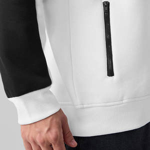 Sweat à capuche oversize en molleton délavé à l'acide pour homme, 100 % coton mélangé, zippé, personnalisable, fabriqué au Pakistan - Product Image 5