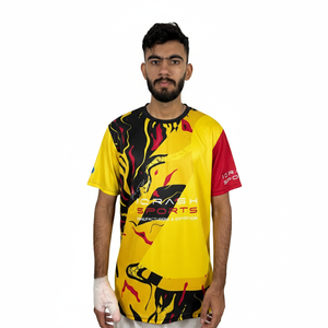 Camiseta sublimada de última moda para hombre, estilo veraniego, color sublimado, 100% algodón. - Product Image 1