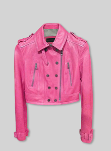 Chaqueta de Cuero para Mujer, Nueva Moda, Resistente al Viento, Chaqueta de Cuero para Hombre y Mujer, Estilos Personalizados, Chaqueta de Cuero Charlotte Burnt Multiple 2006 - Product Image 4