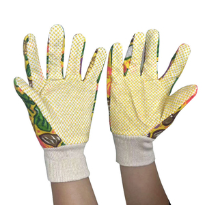 High Grip Cotton Industrial Work Gloves Premium Cotton <b>PVC</b> Dotted Gloves Anti Slip Industrial Safety Gloves - Product Image 6