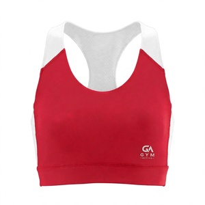 Sujetador Deportivo Premium para Mujer, con Logotipo Personalizado, Cuello Cuadrado, Tirantes Delgados Ajustables, Almohadillas Removibles, Suave, Elástico y Transpirable, para Gimnasio y Entrenamiento - Product Image 1