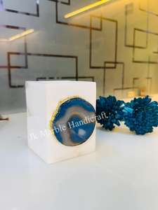 กระถางดอกไม้หินอ่อนทำมือสวยงามสำหรับตกแต่งบ้าน ขายส่ง ราคาดีที่สุด คุณภาพดี - Product Image 2