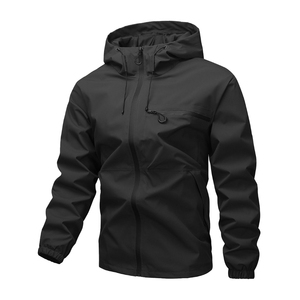 Wholesale Men's Canvas Windbreaker <b>Jackets</b> Stand Collar High Street Style High Quality Custom Made Best <b>Jacket</b> - Product Image 1