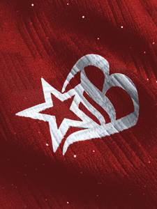 Conjunto Deportivo Rojo Unisex de Talla Grande con Adornos de Diamantes de Imitación, Logotipo Frontal Personalizable, Venta al Por Mayor - Product Image 4