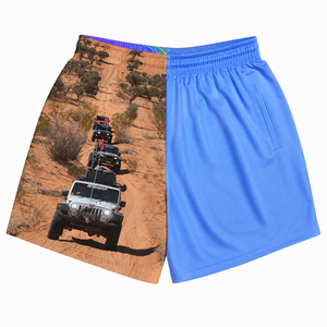 Pantalones Cortos Deportivos Personalizados de Australia, 100% Poliéster, Cómodos, con Estampado Digital, Antibacterianos, Cintura Elástica, para Hombre - Product Image 4