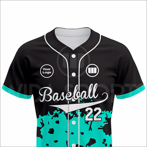Top Wida Sports OEM Custom <b>Baseball</b> Jersey <b>Set</b> Low MOQ Quick Delivery Breathable Polyester Team Sportswear Factory - Product Image 4