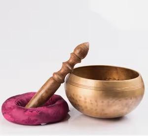 Bol chantant classique en métal pour la méditation, thérapie sonore spirituelle, yoga, pleine conscience, guérison, relaxation, décoration intérieure - Product Image 1