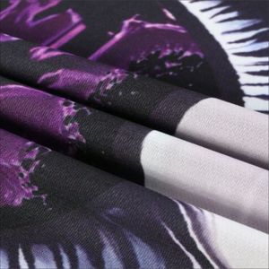 T-shirt personnalisé en coton 100% avec strass, délavé à l'acide, coupe oversize, épaules tombantes, style streetwear décontracté, écologique, avec motif graphique pour homme - Product Image 6