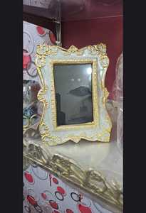 Luxury Vintage Ornate Aluminum <b>Picture</b> <b>Frame</b> Antique Style Tabletop Desktop Display Home Decor <b>Wedding</b> Gift - Product Image 4