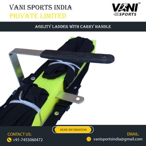 Escalera de Agilidad Ajustable, Ecológica y Duradera de 4 Metros con Asa de Transporte para Entrenamiento de Fútbol, Baloncesto y Voleibol - Product Image 5