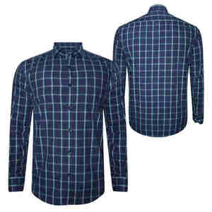 Camisa de Vestir Formal de Manga Larga para Hombre, Tejido Satinado Transpirable, Cuello Alto, Color Sólido, Logotipo Personalizable, Primavera - Product Image 5