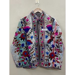 Wholesale Handmade Suzani Embroidery Kantha <b>Jacket</b> <b>Women</b> Short Suzani <b>Jacket</b> Free Size one-of-kind <b>Jackets</b> Gift <b>for</b> Her - Product Image 6