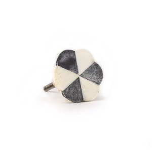 Accesorios para muebles del hogar, perilla de resina con pomo de madera para puerta de armario, perilla hexagonal para cajón, la mejor oferta, perilla de alta calidad - Product Image 1