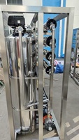 Machine de purification d'eau par osmose inverse compacte Freezit 2000 LPH, dessalement 220V, eau de puits souterraine salée, PLC 2000 Lph
